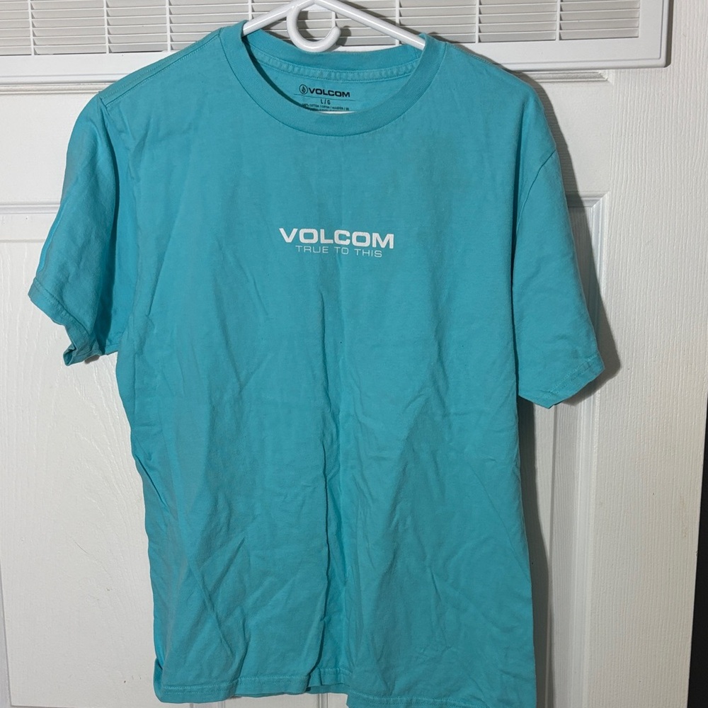 Volcom Teal Crew Neck Tee